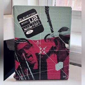 🎸✨ Vintage U2 – Elevation Tour 2001: Live from Boston DVD ✨🎸
